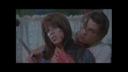 Страхотна снимка на Сидни Прескот и Били Лумис от филма Писък (1996)