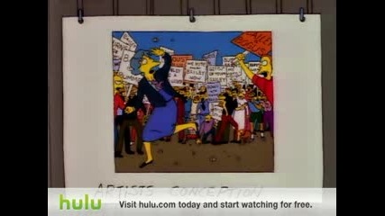 The Simpsons - Burns Campaign Team