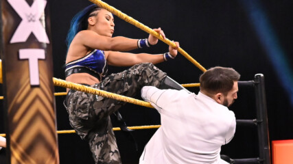 Candice LeRae and Johnny Gargano target Mia Yim: WWE NXT, May 20, 2020
