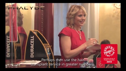 Product Of The Year - S.h.e. Hair Implant Method - Phaeyde Clinic (part 1/3)