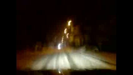 Golf snow drifting