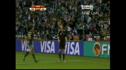 Germany 4 - 0 Argentina - Klose 