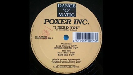 Poxer Inc. - I Need You (instrumental mix)
