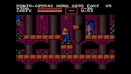 Nes - Castlevania level 2 