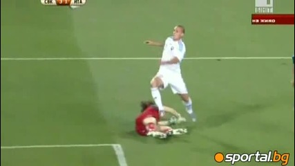 Мондиал 2010 Словакия - Италия 3:2 