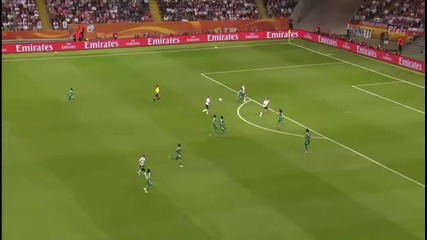 Женски футбол- Германия- Нигерия 1:0,световно първенство 2011