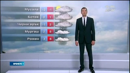 Прогноза за времето (13.11.2014 - централна)