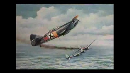 Bulgarian Aviation In Ww2 In Paintings.