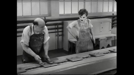 Смях! Чарли Чаплин - Factory Scene