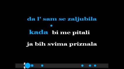 Zorica Brunclik - Kada bi me pitali (karaoke)