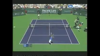 Rafael Nadal - Novak Djokovic 2007 Pacific Life Open - Final