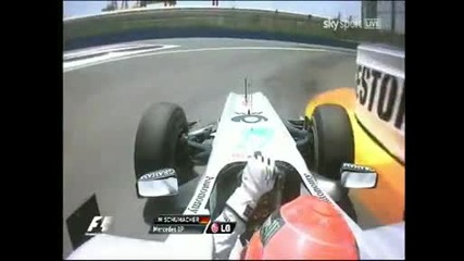 Michael Schumacher - Valencia 2010 (onboard)