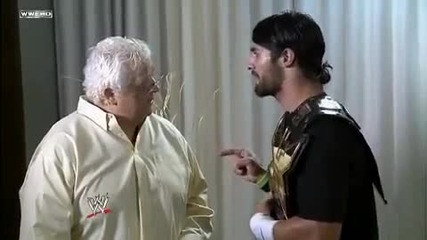 Seth Rollins backstage Nxt 9/12/12