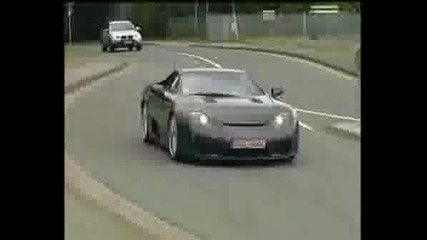 Lexus Lf - A At The Nurburgring - Spy Video