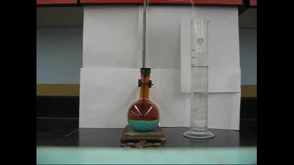 химични опити - - - азотна киселина + мед 