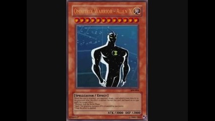 ben10 alien force - yu - gi - oh cards 