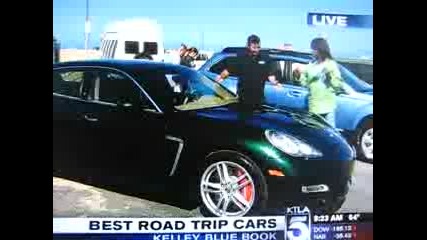 Ktla Morning News Gets a Parking Ticket on Live Tv. 