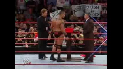 No Mrecy 2007 - Randy Orton New Champion