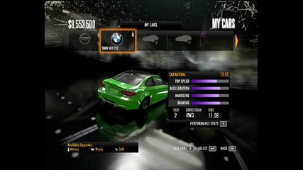 Nfs Shift My Cars 