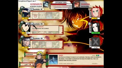 Naruto Arena Kuybinaruto vs Shabigan 