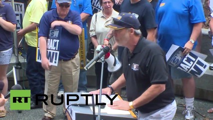 USA: Thousands of steel workers strike in Pittsburgh for contract settlements