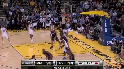 Miami Heat @ Golden State Warriors 106 - 84 [highlights] - 10.12.2010