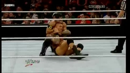 Wwe Raw 10 11 10 - Randy Orton vs Justin Gabriel 
