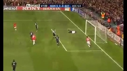 Manchester United 3 - 0 Bayern Munich 07/04/2010