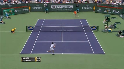 Nadal vs Djokovic - Indian Wells 2011 - The Full Match - Part 4/15!