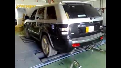Jeep Srt8 6.1l on Dyno