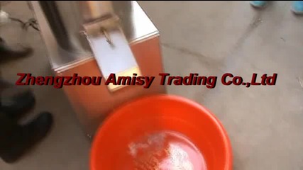 White Radish Mud Cutting Machine, Vegetable Mud Cutting