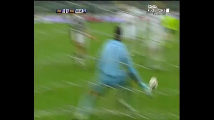 3.04.2010 Интер 3 - 0 Болоня втори гол на Тиаго Мота 