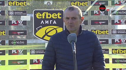 Заги: Славия трябва да играе като през първото полувреме
