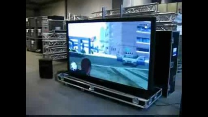 Gta Iv on 103 inches Plazma