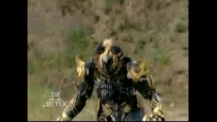 Power Rangers Jungle Fury - R.j.`s fight