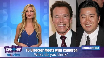 Terminator 5 Director Meets with James Cameron & Arnold Schwarzenegger