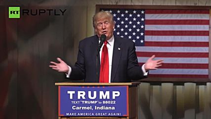 "If We Win Indiana, It's Over" - Trump Ahead of Crucial Primary