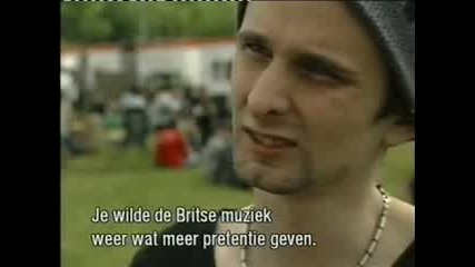 Muse - Interview Pinkpop 2002 [part 2]