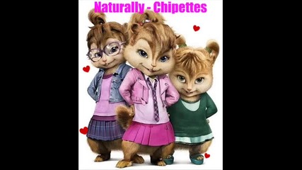 Naturally - Selena Gomez (chipettes Version) + текст 