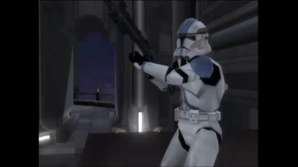 Star Wars Battlefront Ii Lord Vader attacking the Jedi Temple