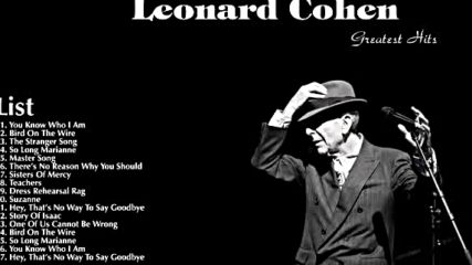 Leonard Cohen - Greatest hits 2016 / full album