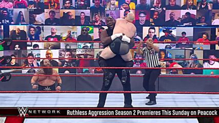 Erik vs. Omos: Raw, July 12, 2021