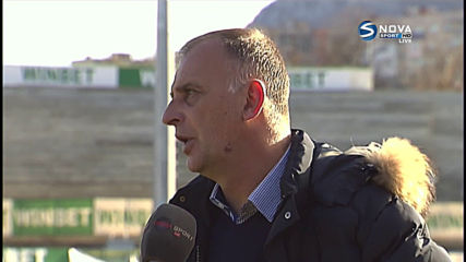 Тони Здравков след поражението с 0:2 от Славия