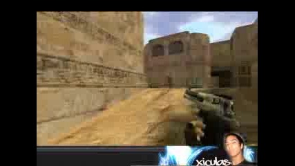 Counter - Strike 1.6 - Pro Player with deagle