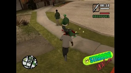 GTA San Andreas - Одушаване Със Нож - High Quality