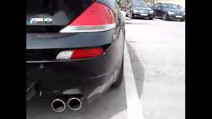 bmw m6 exhaust sound 
