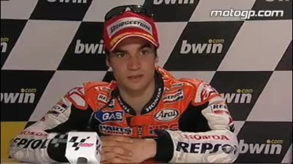 Pedrosa interview after the Spanish Gp 