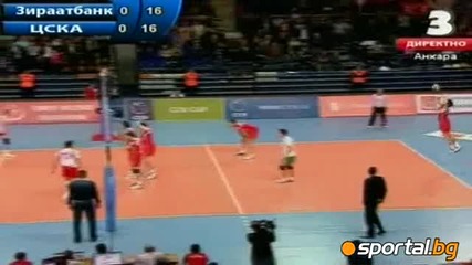 Цска на полуфинал! Би Зираат в златния гейм 