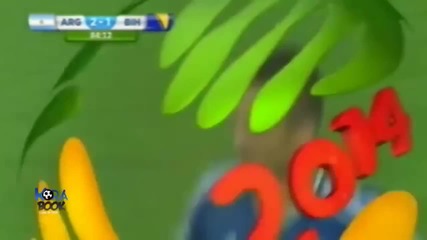 Група F Аржентина - Босна и Херцеговина 2:1 (16.06.2014)