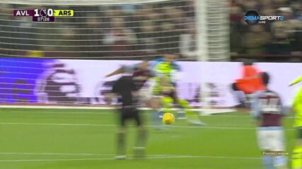 Aston Villa with a Goal vs. Arsenal